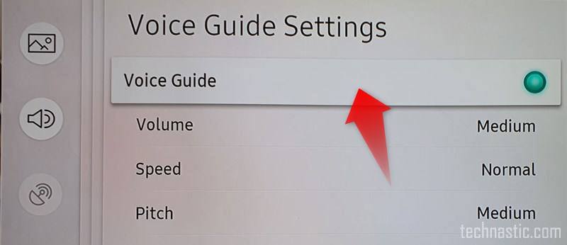 How to Turn off Voice Guide on Samsung TV (All Models) - Technastic