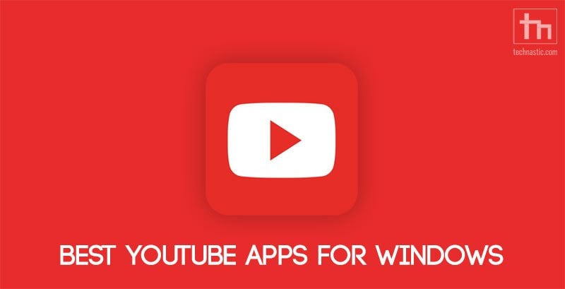 youtube apps windows