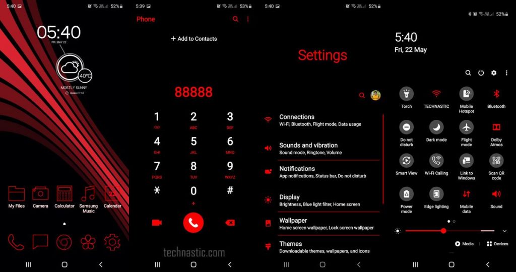 30 Best Samsung Themes in 2020 One UI 2/3 Dark Themes