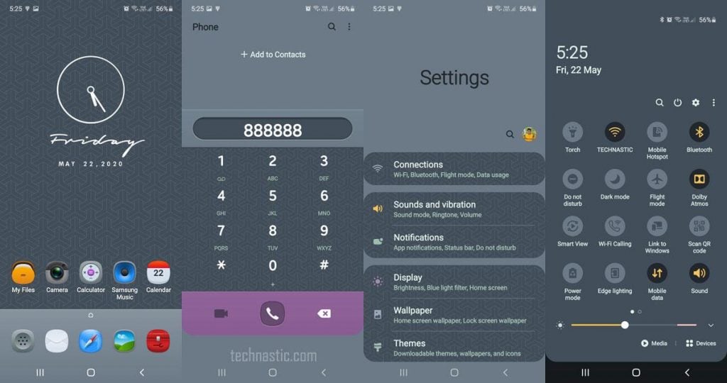 30 Best Samsung Themes in 2020 One UI 2/3 Dark Themes