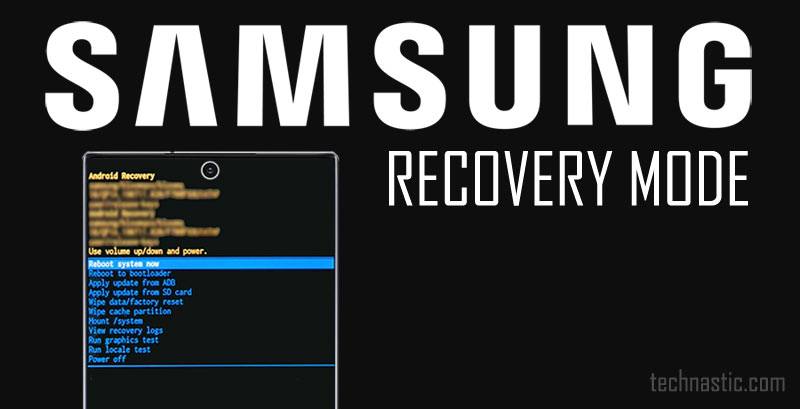 samsung recovery mode