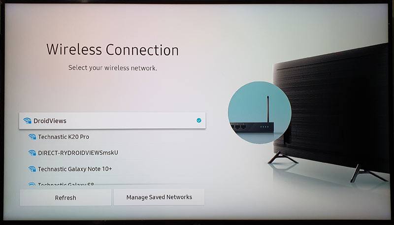 How to connect a smart tv to the internet wirelessly How To Connect Your Tv To A Wi Fi Network Samsung Us Youtube