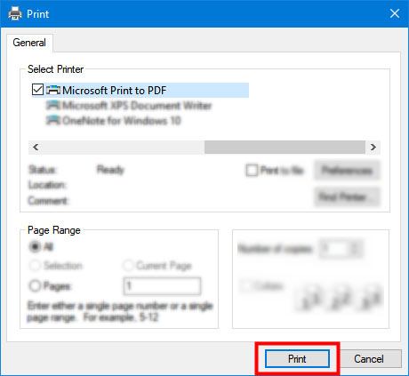 How to Save Webpage as PDF in Desktop Browsers