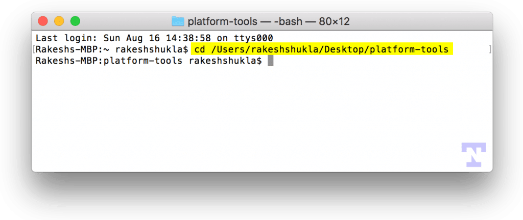 install adb on mac and add path