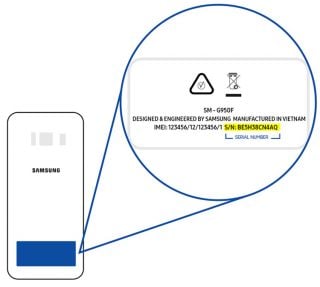 samsung serial number date code