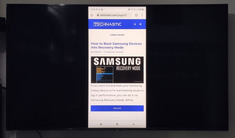 Screen Mirroring to Samsung TV from Android, iOS, & PC (Guide)