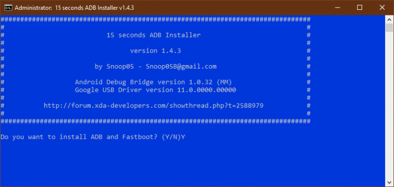 minimal adb fastboot 1.4.3 .exe