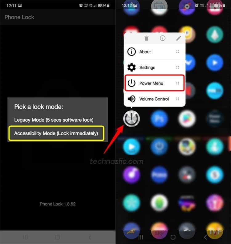 how to turn off samsung phone without touch screen