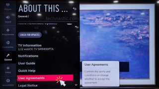 Turn Off Audio Description & Google Assistant on LG TV