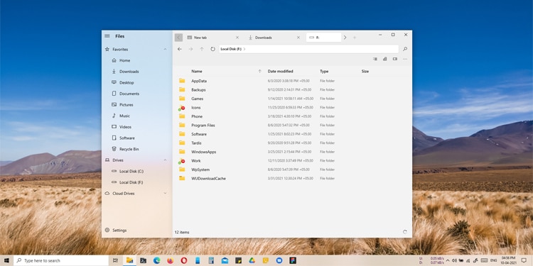 Download A Fluent Design File Explorer App On Windows 10