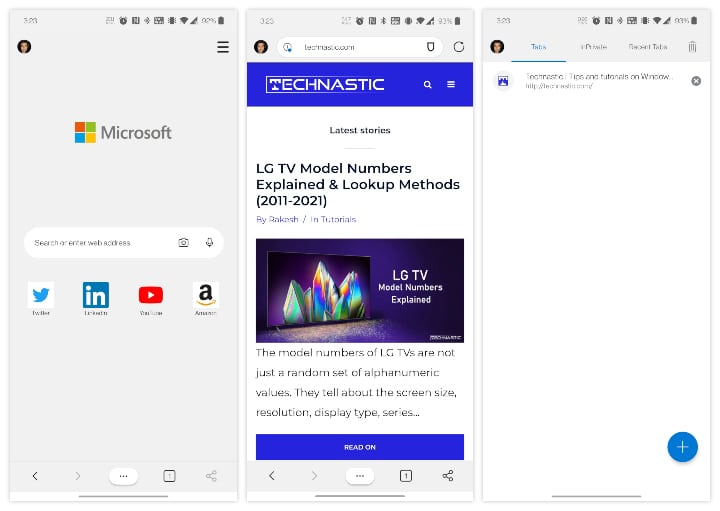 Microsoft Edge for Android