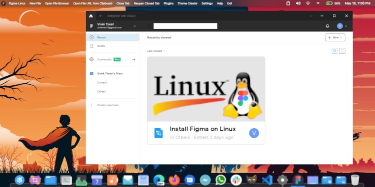 How To Install Figma on Linux (Ubuntu, Fedora, Arch, etc.)