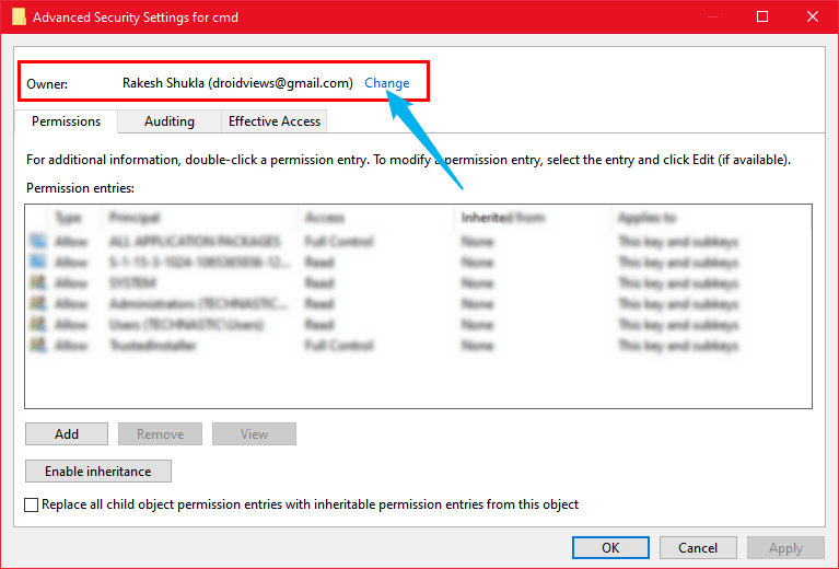 advanced security settings windows 11