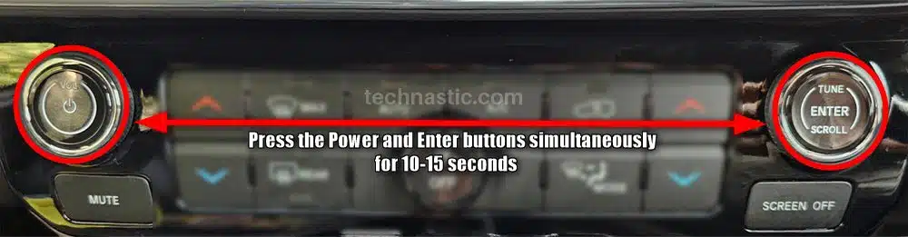 soft reset Jeep Uconnect system to fix touch screen