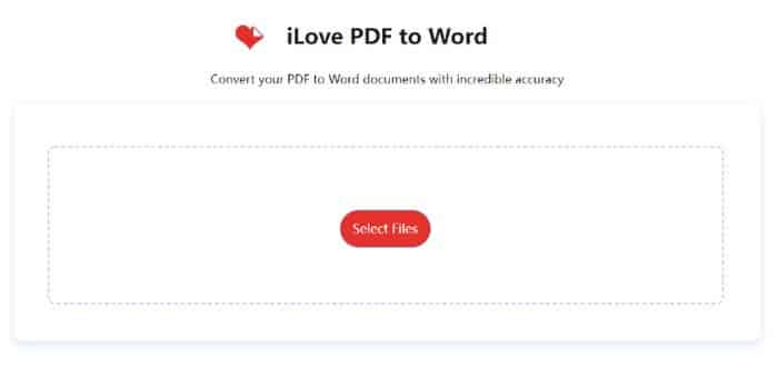 i lover pdf to word converter