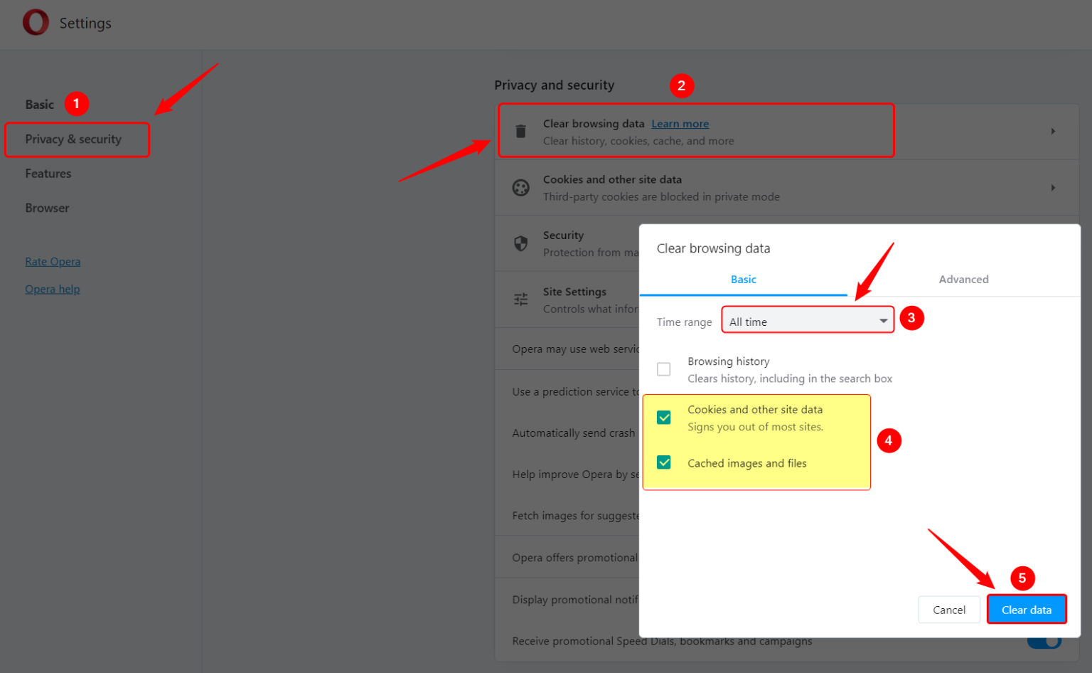 Clear Browser Cache and Cookies in Chrome, Edge, & Firefox