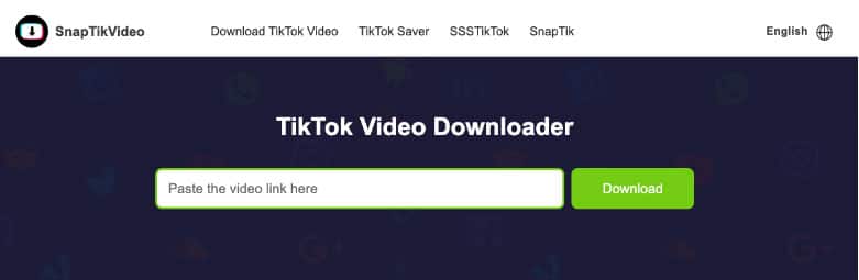 snaptik video downloader for web