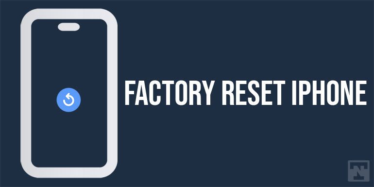 factory reset iphone