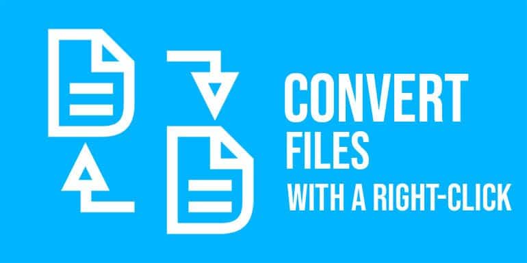 convert file on windows