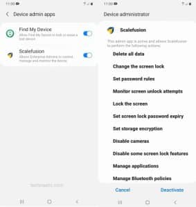 How to Deactivate Malicious Device Admin Apps on Android - Technastic