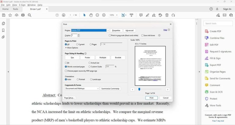 How to Print Multiple PDFs At Once Without Opening Them - Technastic