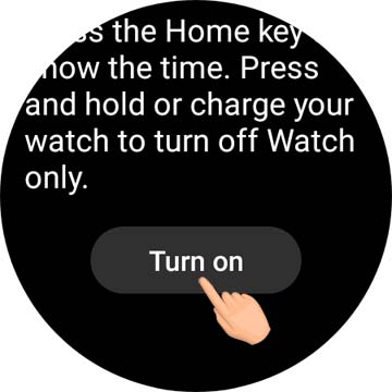 enable watch only mode