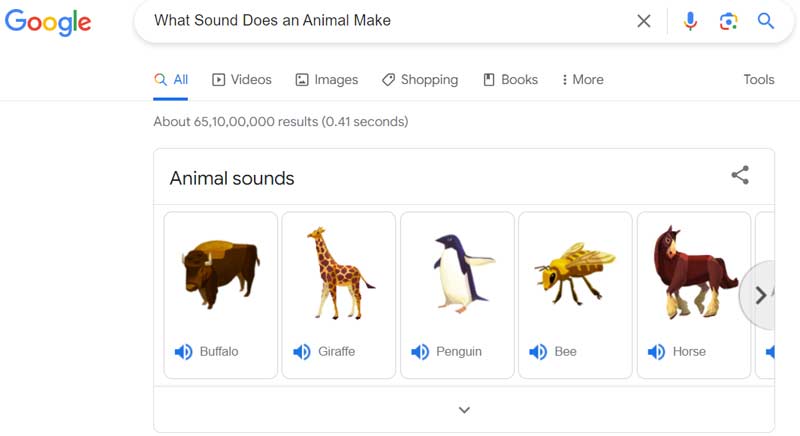what sound does an animal make