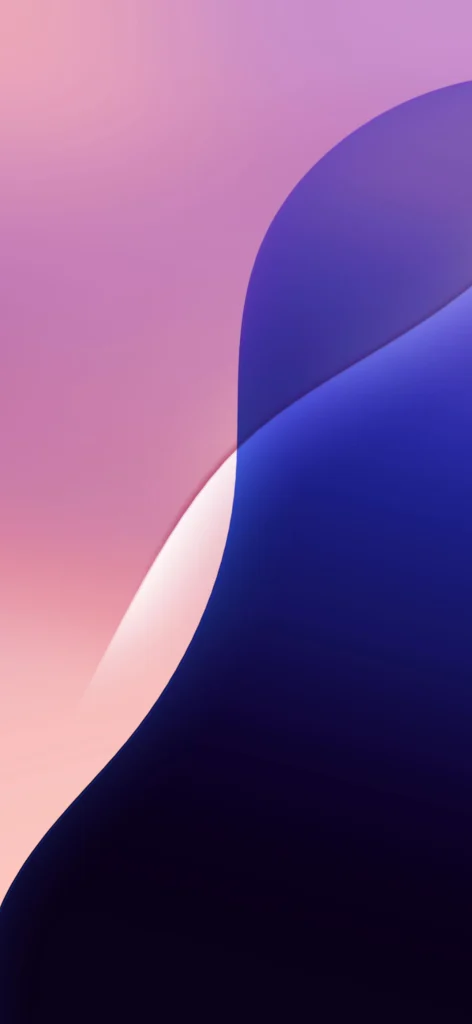 iOS 18 Purple Light Wallpaper