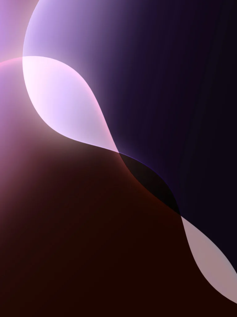 iPadOS Purple Dark wallpaper