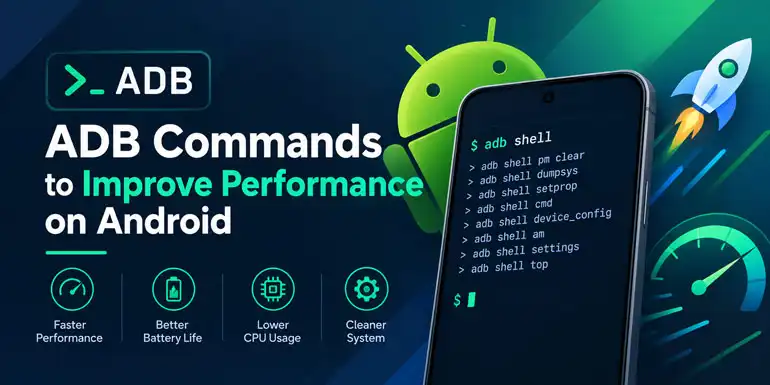 adb performance optimization commands android