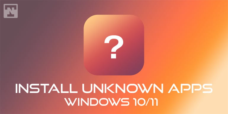 unknown apps windows