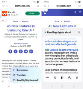 60 New Features and Changes in Samsung One UI 7 - Technastic