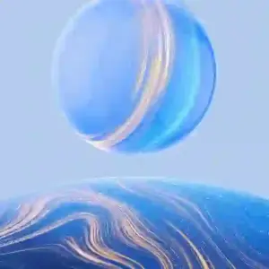 Huawei MateBook Fold Ultimate celestial blue wallpaper 2