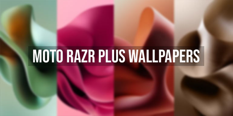 Motorola Razr Plus 2025 stock wallpapers