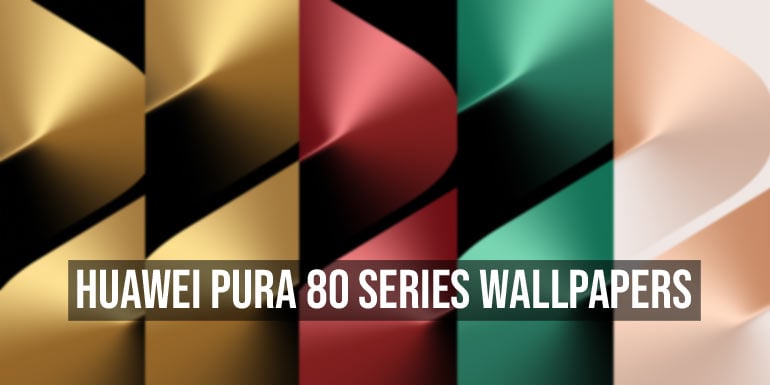 Huawei Pura 80 series stock wallpapers