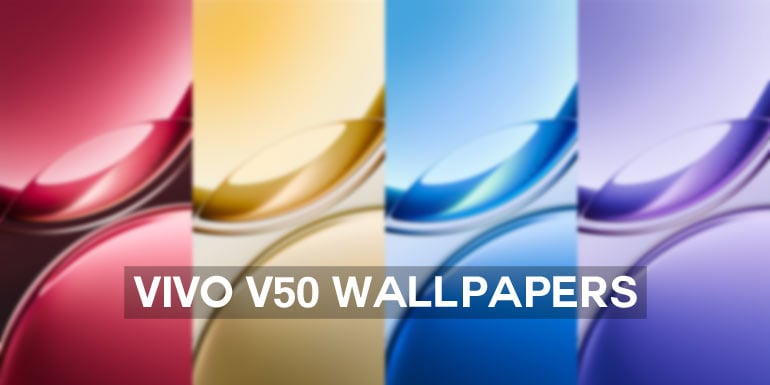 Vivo V50 stock wallpapers