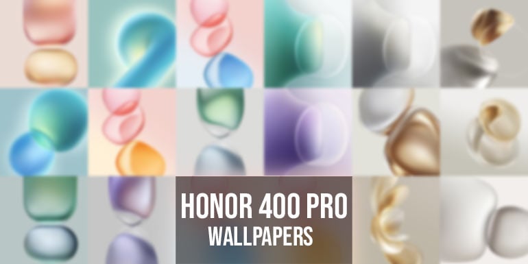 Honor 400 Pro stock wallpapers