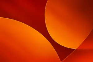 iPadOS 26 red wallpaper