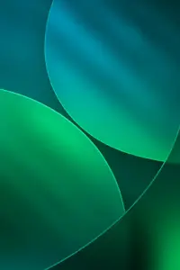 iOS 26 recreated green wallpaper