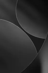 iOS 26 recreated black wallpaper