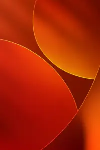 iOS 26 recreated red wallpaper