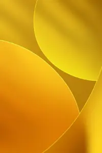 iOS 26 recreated yellow wallpaper