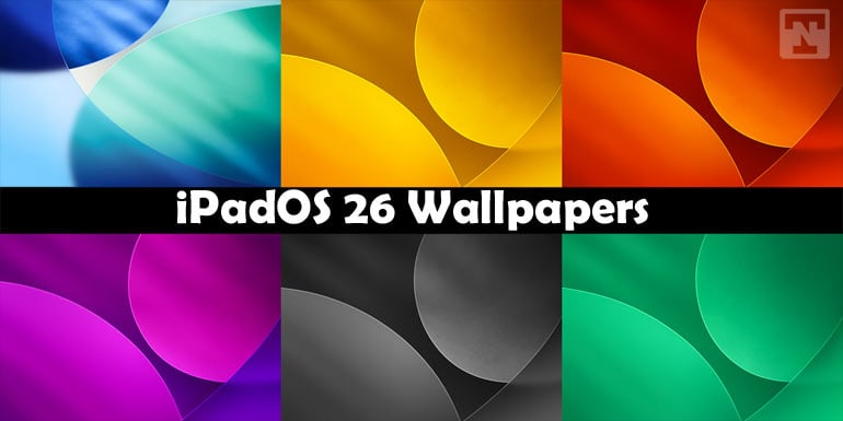 iPadOS official wallpapers in 4K