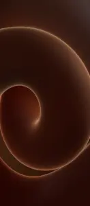 Meizu Note 16 brown spiral wallpaper