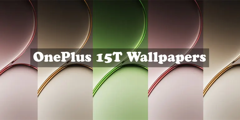 OnePlus 15T Stock Wallpapers