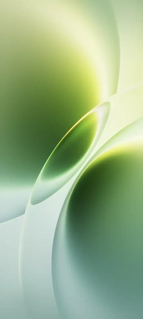 Vivo X300s official green wallpaper