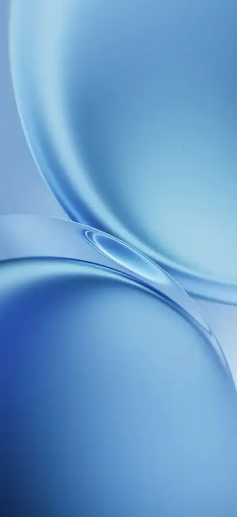 Vivo X300 FE blue gradient wallpaper