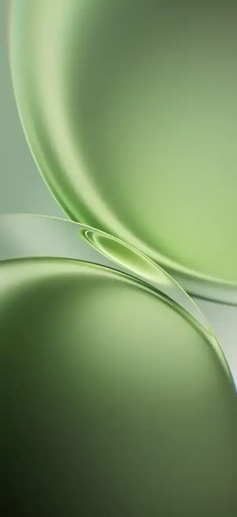 Vivo X300 FE green abstract wallpaper