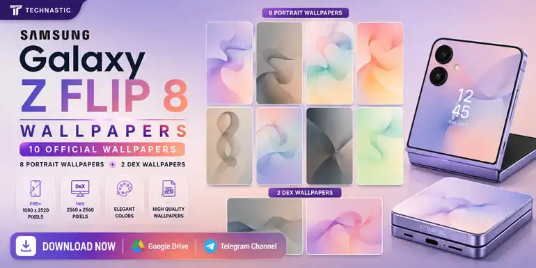 Galaxy Z Flip 8 Wallpapers