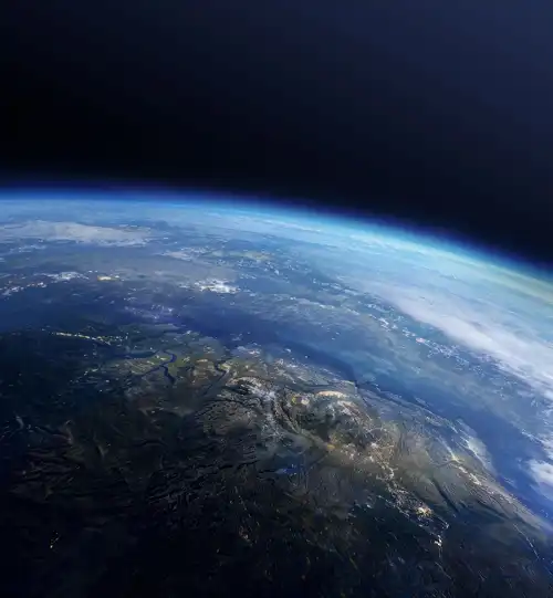 Vivo X Fold 6 Stock Wallpaper 09 - Earth from Space